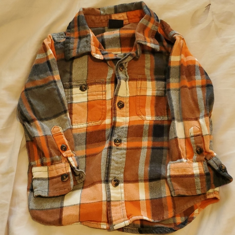 Baby button down